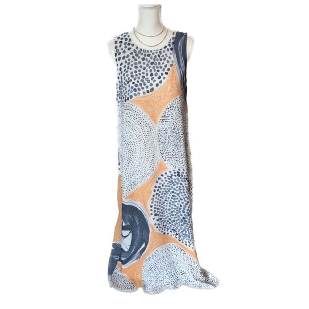 NIC+ZOE Sungrove Georgette Printed Long Dress